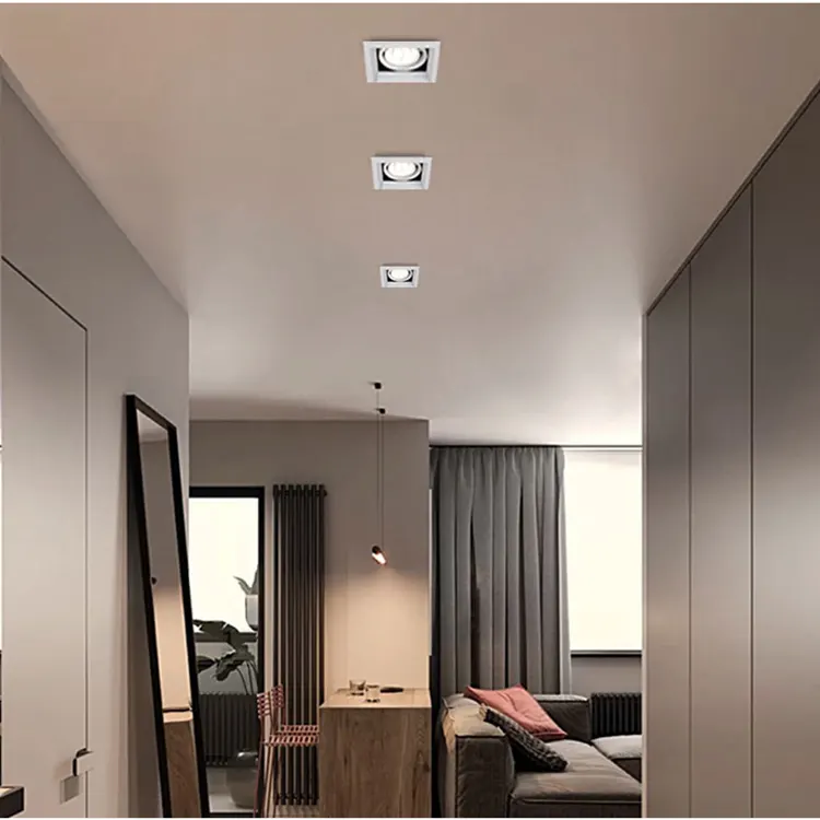 Recessed Aluminum LED Grille Spotlight 10-30W