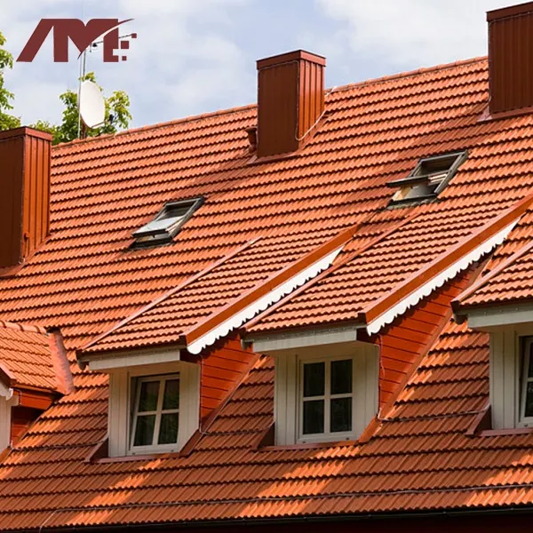 Green Glazed Clay Roof Tile For Exterior Roofing