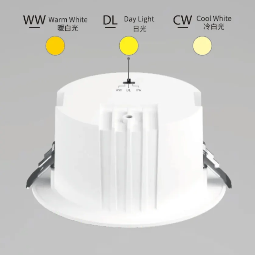 Anti-Glare Adjustable Dimmable Recessed LED Downlight 12-40W