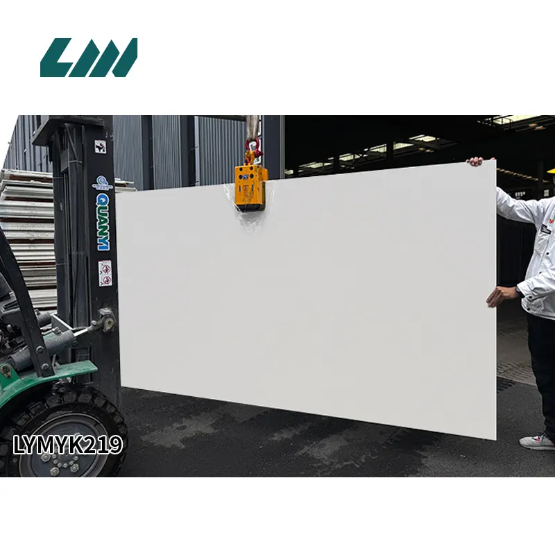 White Engineered Quartz Slab 3200x1600mm