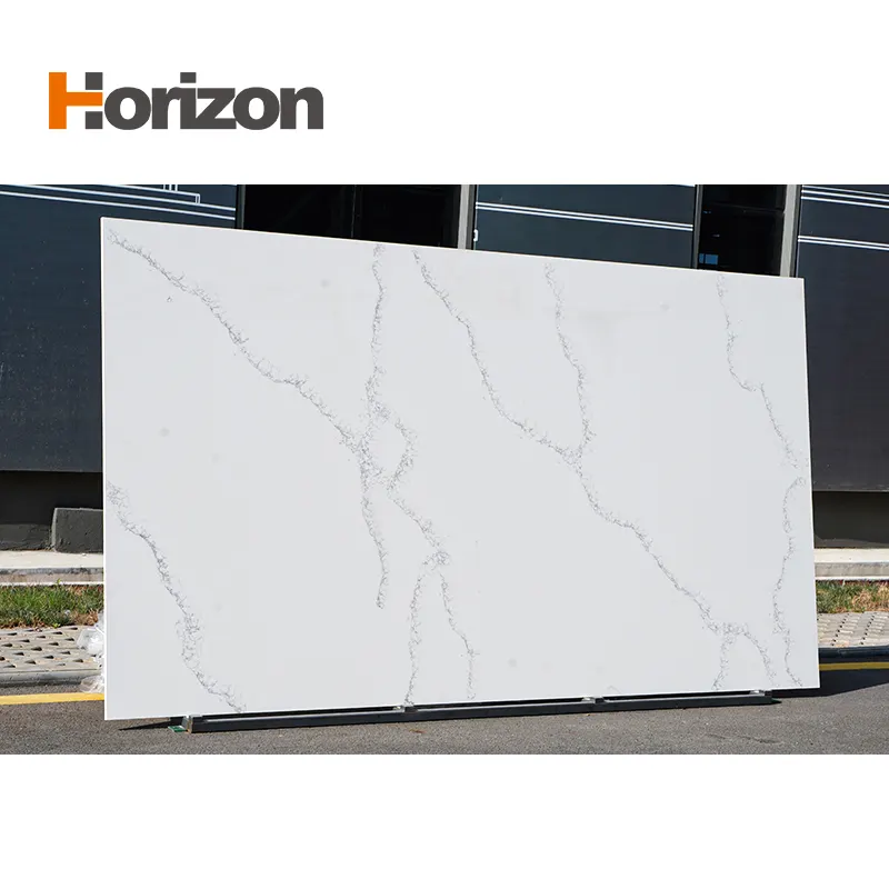 Calacatta Gray Engineered Quartz Slab 3200x1600mm