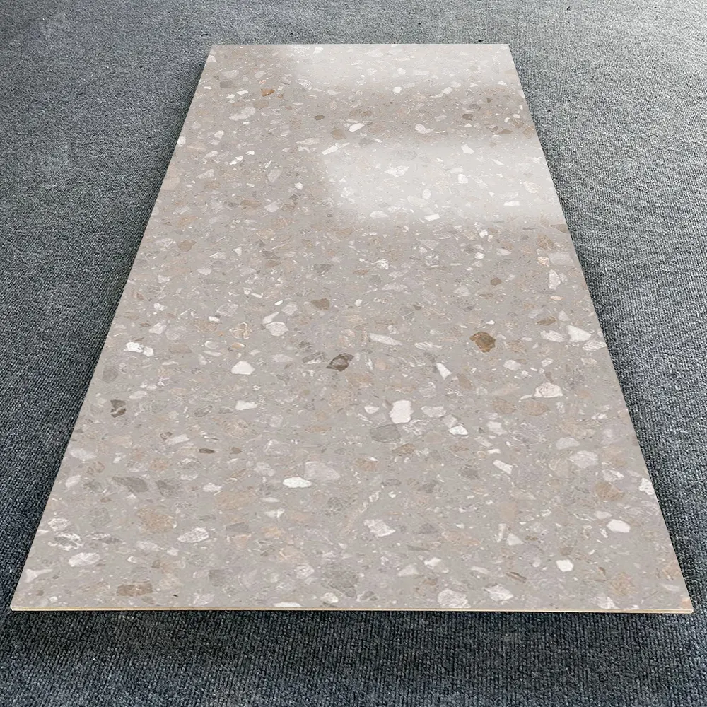 Non-Slip Terrazzo-Look Porcelain Floor Tile 600x1200mm product sample
