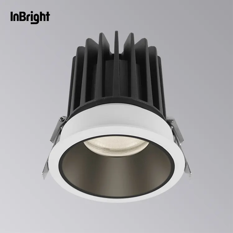 Dimmable Recessed Aluminum LED Downlight 8-25W