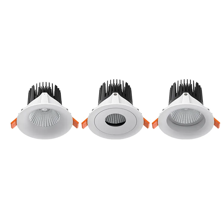 Recessed Round Aluminum LED Downlight 6-21W