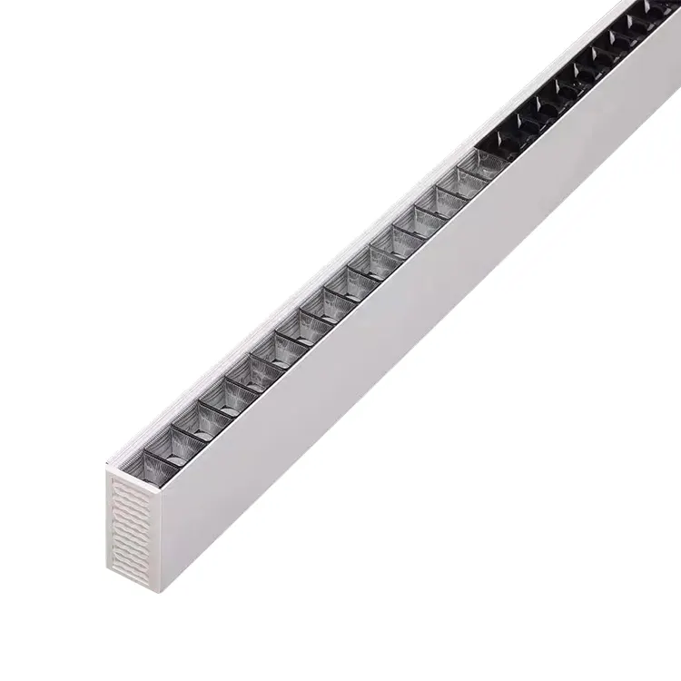 Dimmable Aluminum Linear LED Pendant Light 20-60W