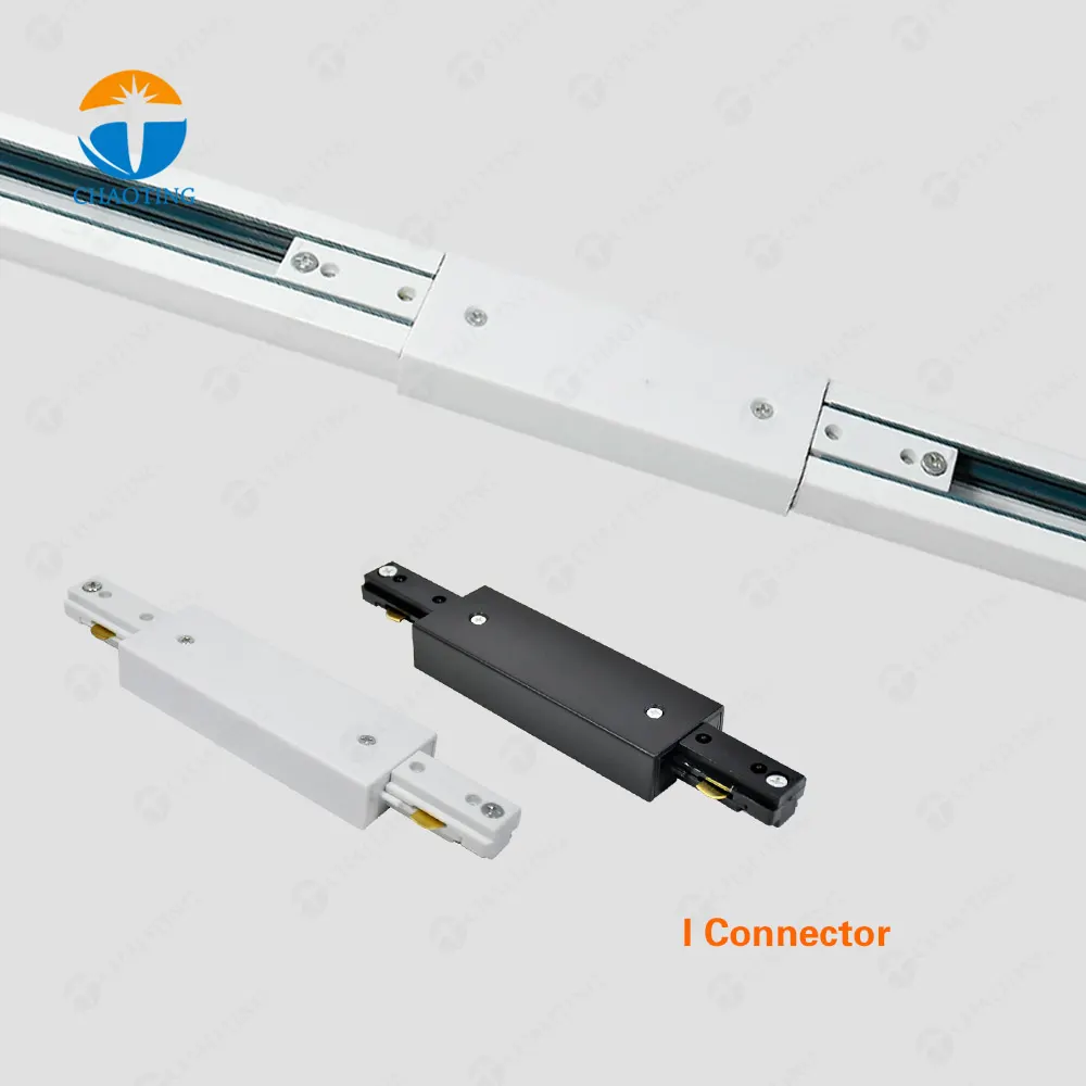 Aluminum 3-Wire L-Connector for Track Lighting product sample