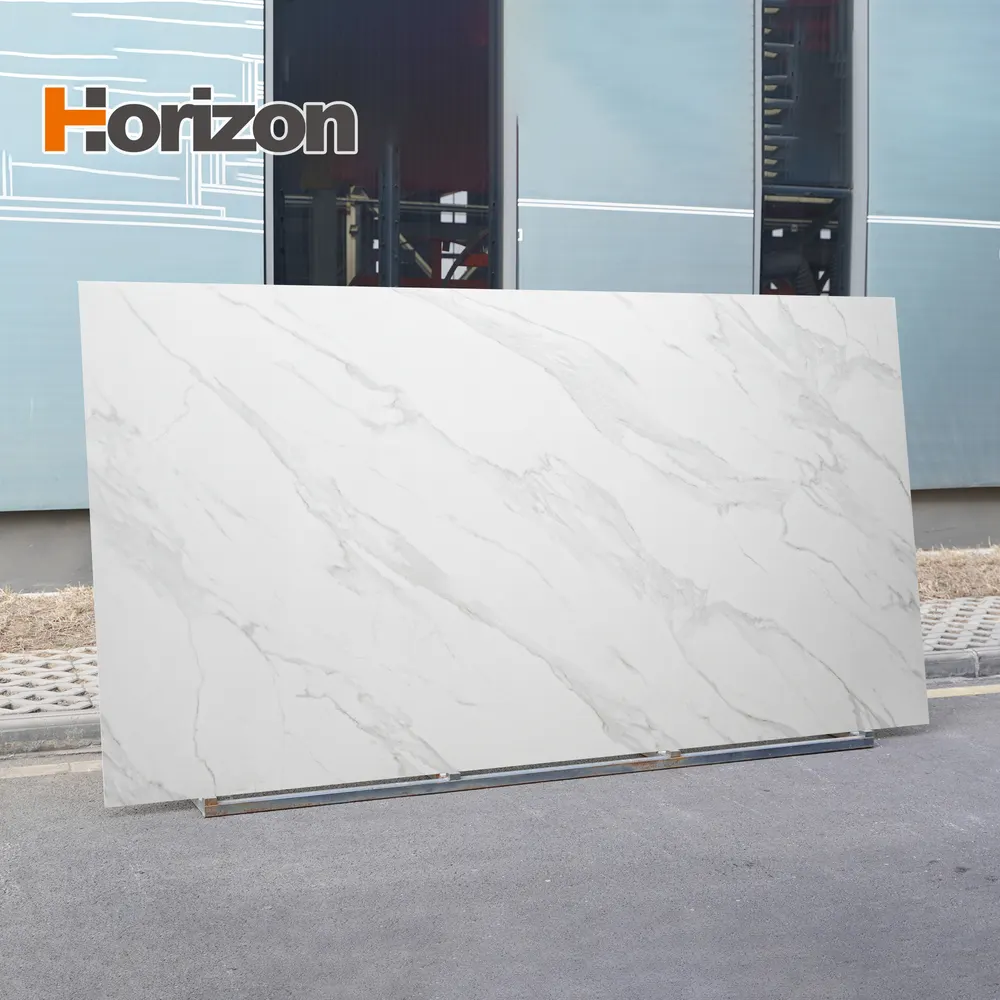 Calacatta Polished Sintered Stone Slab 1600x3200mm