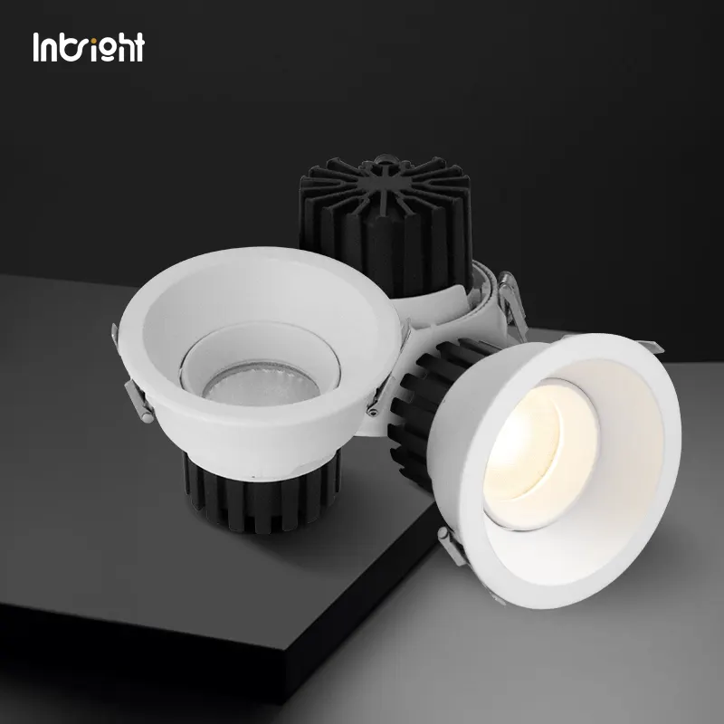 Adjustable Dimmable Recessed Round LED Downlight 8-40W product sample