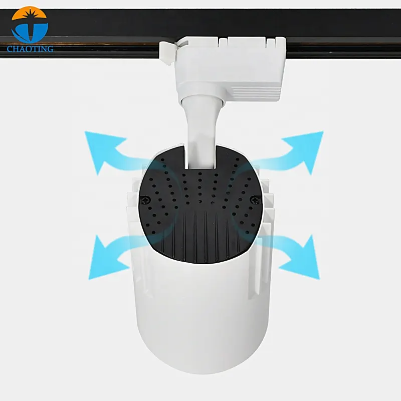 Aluminum COB LED Track Spotlight 20W