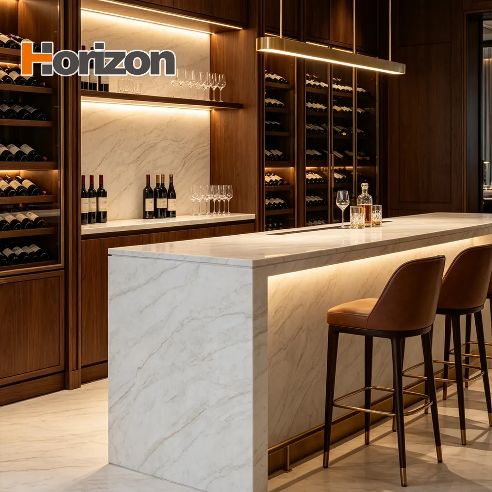 Polished Engineered Quartz Slab