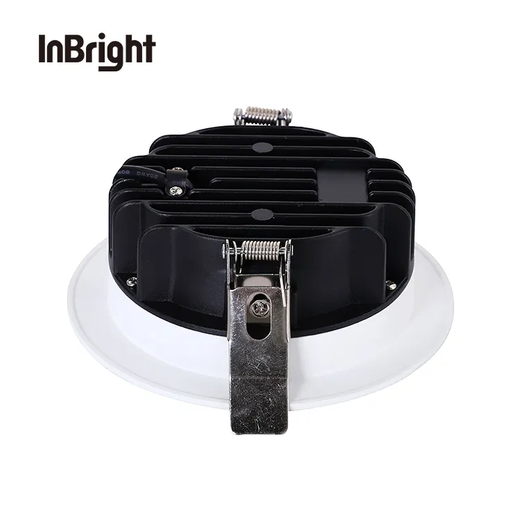 Dimmable Recessed Aluminum LED Downlight 15-40W IP65