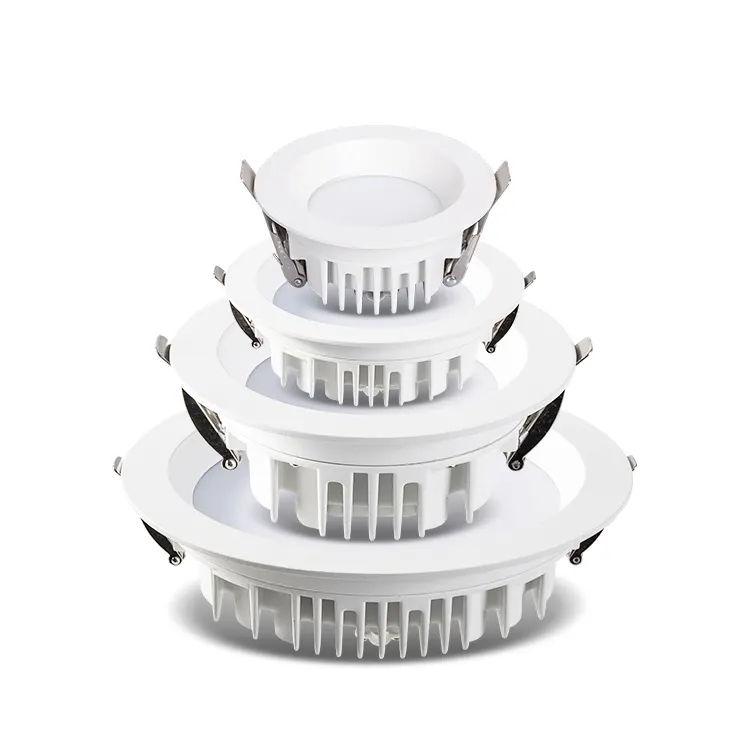 Dimmable Recessed Round LED Downlight 15-40W