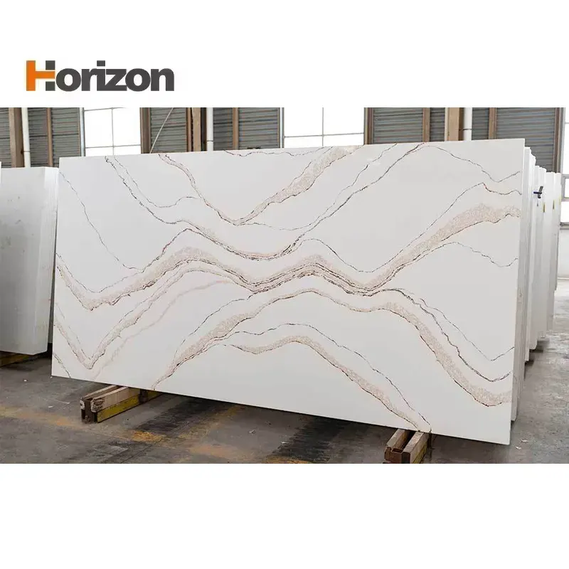 Calacatta Gold Engineered Quartz Slab 3200x1600mm