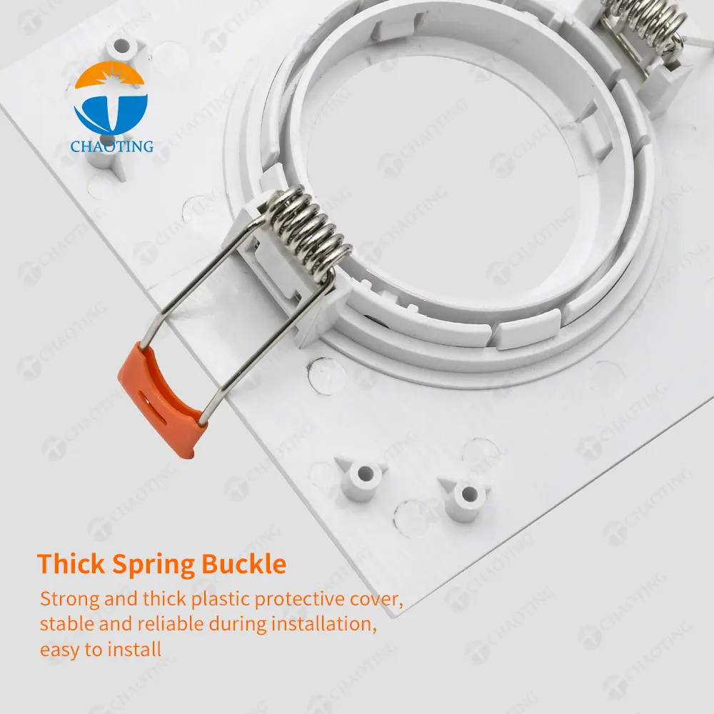 Recessed Plastic Downlight Housing MR16/AR111/GU10