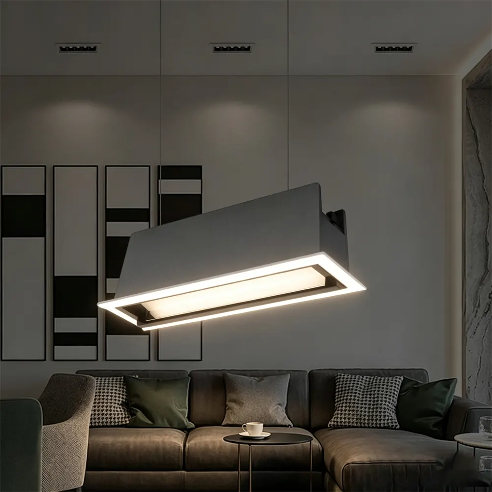 Square Aluminum LED Grille Spotlight