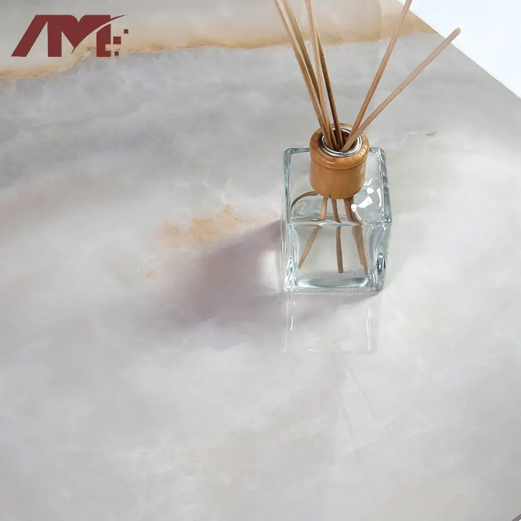 Marble-Look Polished Porcelain Floor Tile 600x600mm