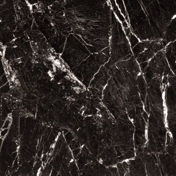 Black Stone-Look Porcelain Floor Tile 600x600mm
