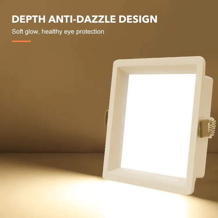 Recessed Square Aluminum LED Panel Light 8-30W product sample
