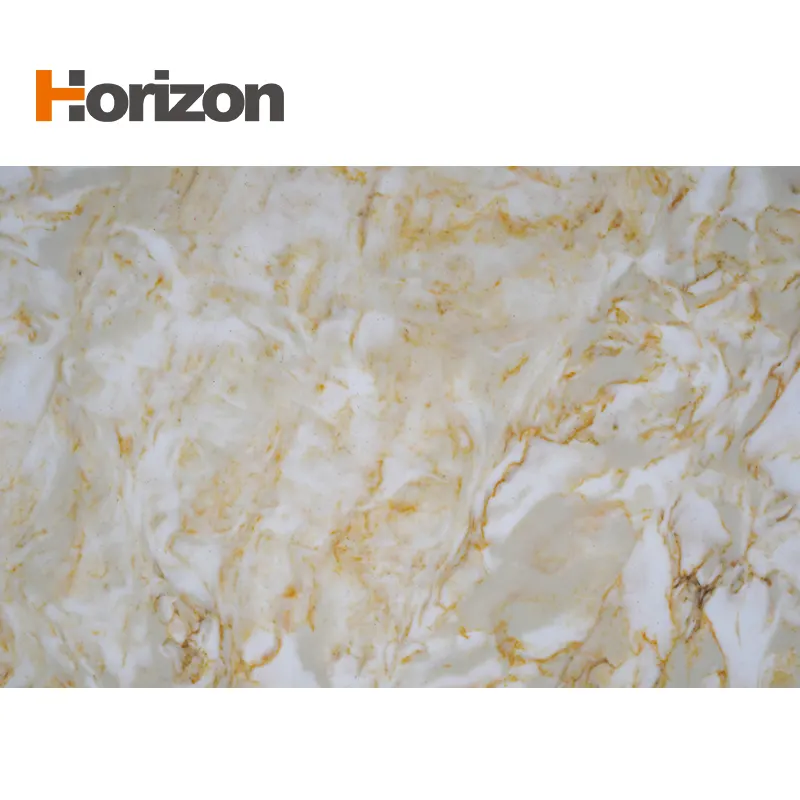 Calacatta White Engineered Quartz Slab 3200x1600mm