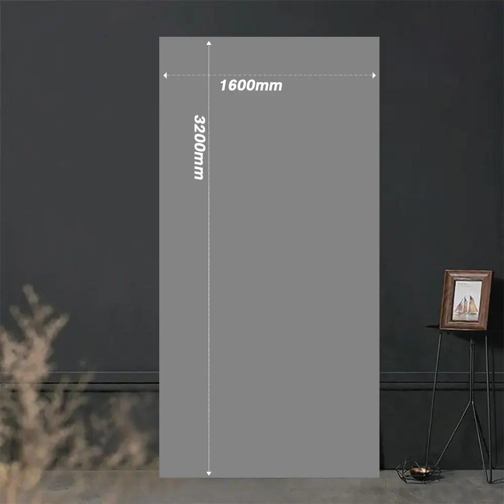 Gray Sintered Stone Slab 1600x3200x15mm