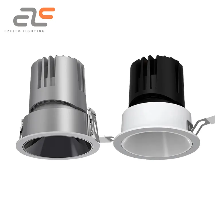 Recessed Aluminum COB LED Downlight 5-25W