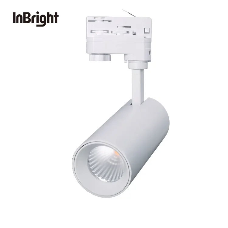 Anti-Glare Rotatable Aluminum LED Track Spotlight 12-36W