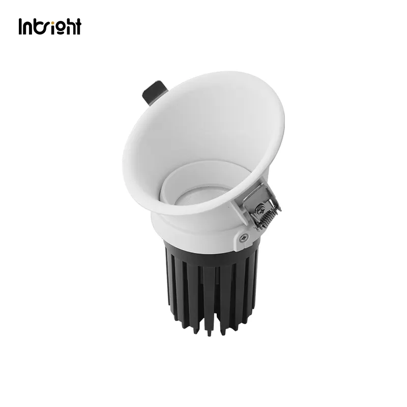 Anti-Glare Adjustable Recessed COB LED Downlight 10-25W