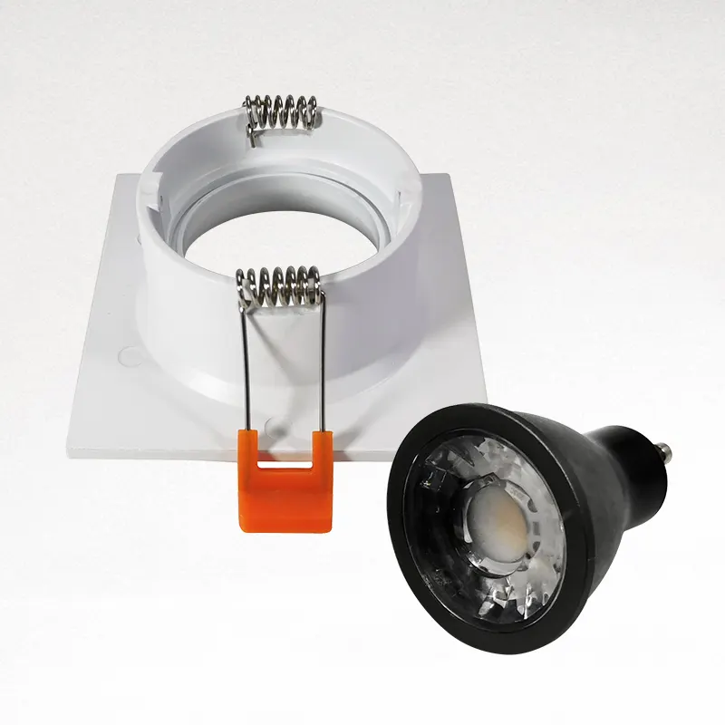 Recessed Aluminum Downlight Housing GU10/MR16 IP20
