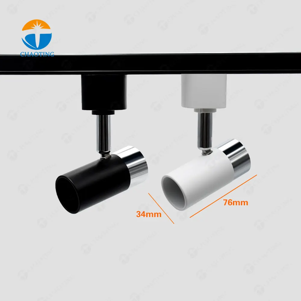 Aluminum Track Spotlight Housing GU10/MR16