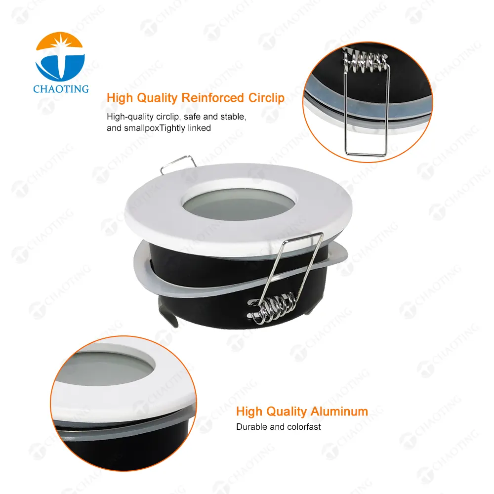 Recessed Aluminum Downlight Housing MR16/GU10 IP44