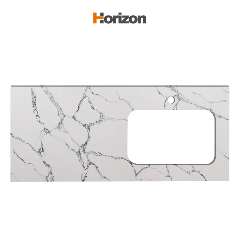 Calacatta Engineered Quartz Slab 3200x1600mm
