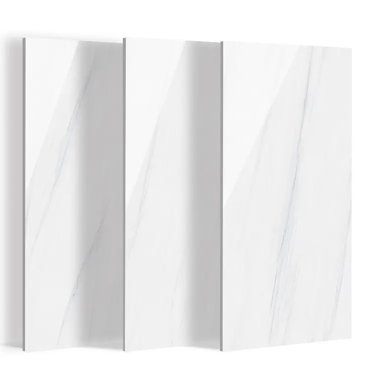 Marble-Look Glazed Ceramic Wall And Floor Tile 1200x2700mm