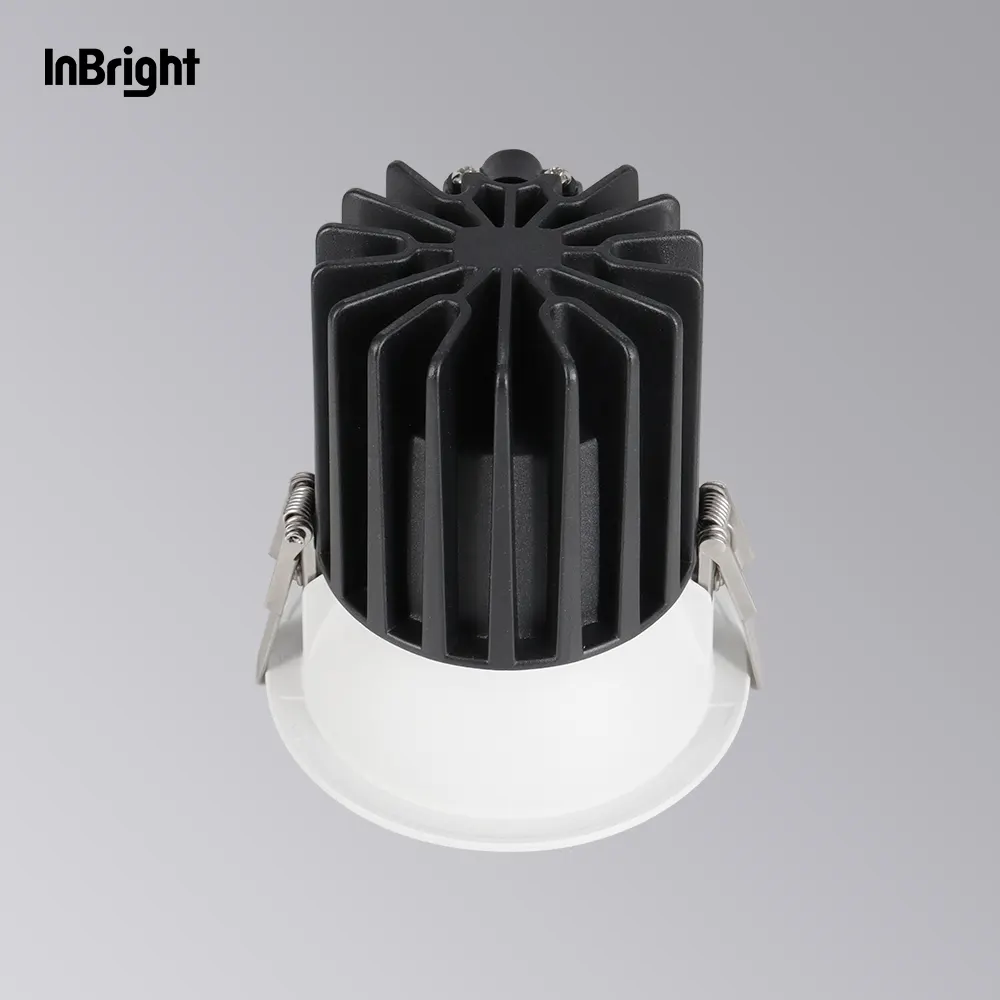 Anti-Glare Dimmable DALI Recessed COB LED Downlight 8-28W IP65