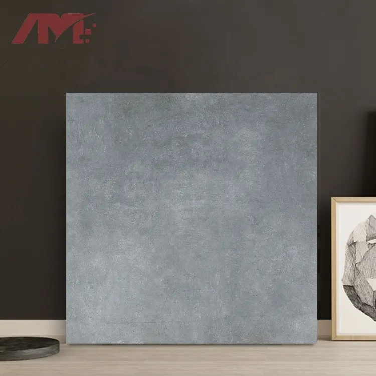 Concrete-Look Gray Matte Porcelain Floor Tile 1000x1000mm product sample