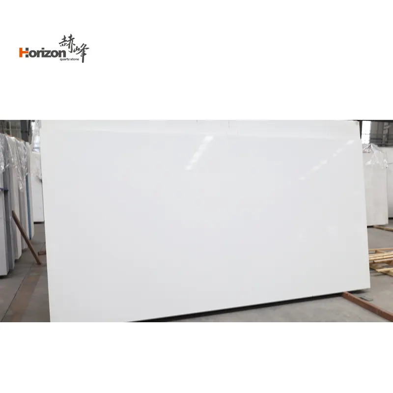 White Engineered Quartz Slab 3200x1600mm
