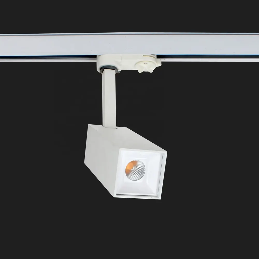 Adjustable Dimmable Aluminum LED Track Spotlight 20W 3CCT Selectable