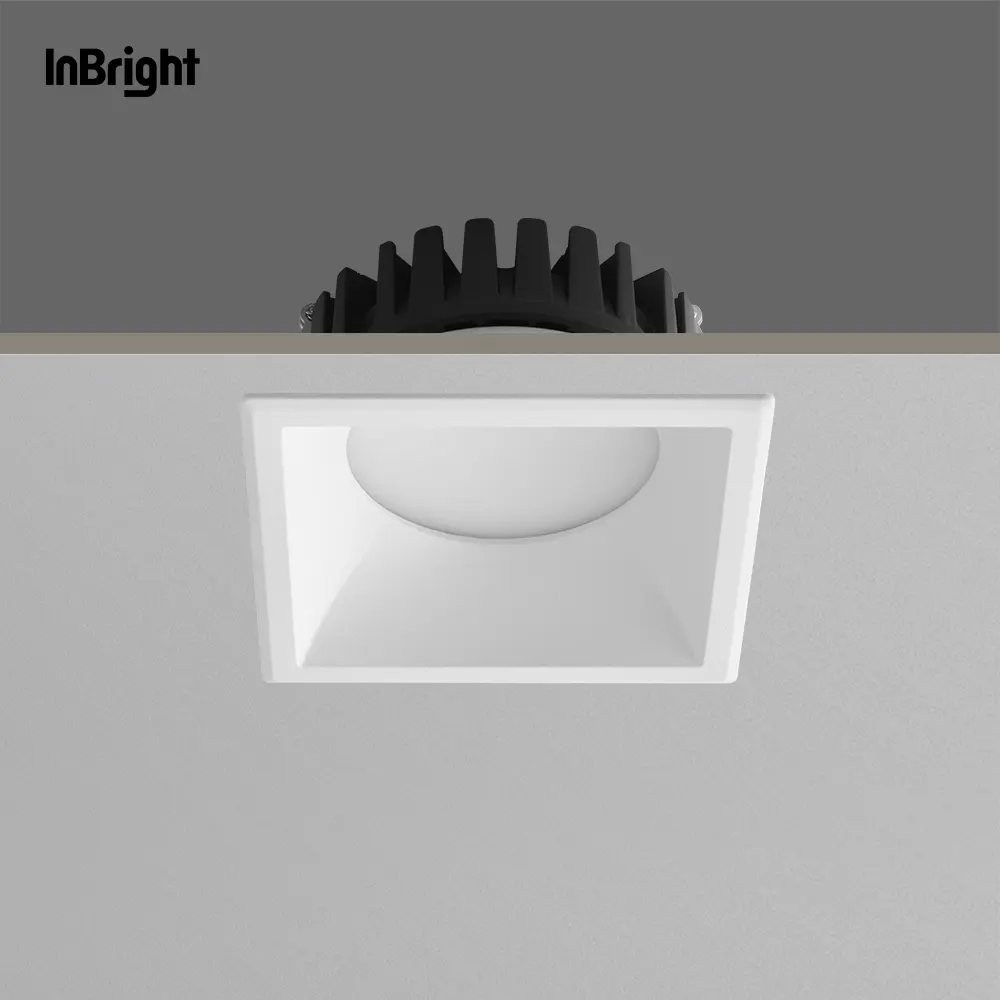 Dimmable Recessed Square LED Downlight 20-42W