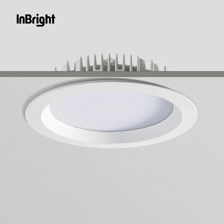 Dimmable Recessed Round LED Downlight 15-40W 4in