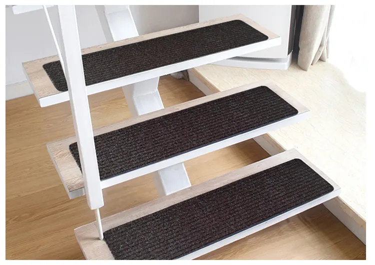 Self-Adhesive Rubber Stair Tread Carpet Mat