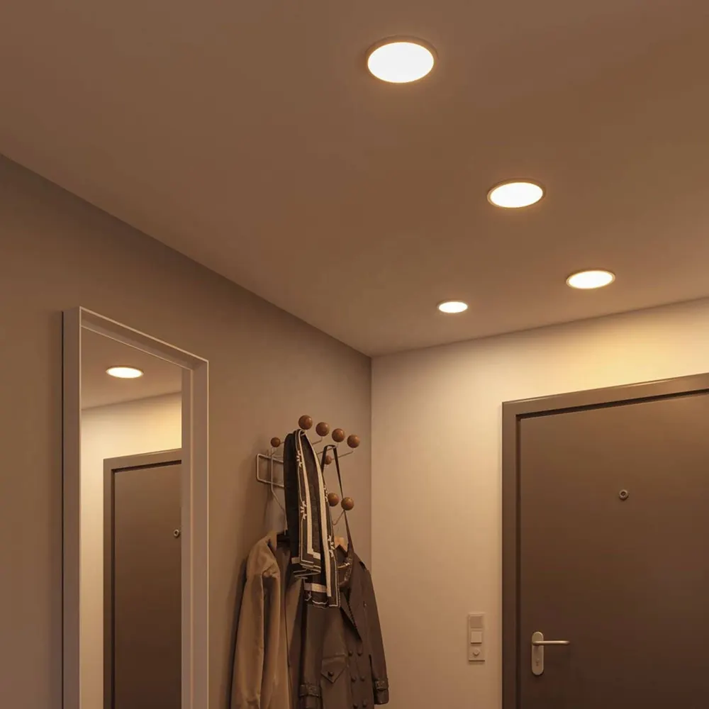 Rotatable Recessed Aluminum LED Downlight Black/White 7/15W