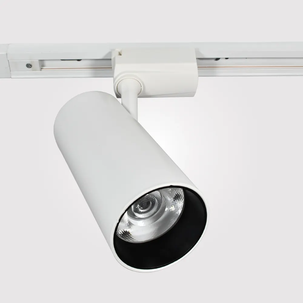 Aluminum LED Track Spotlight 20W 2-Wire