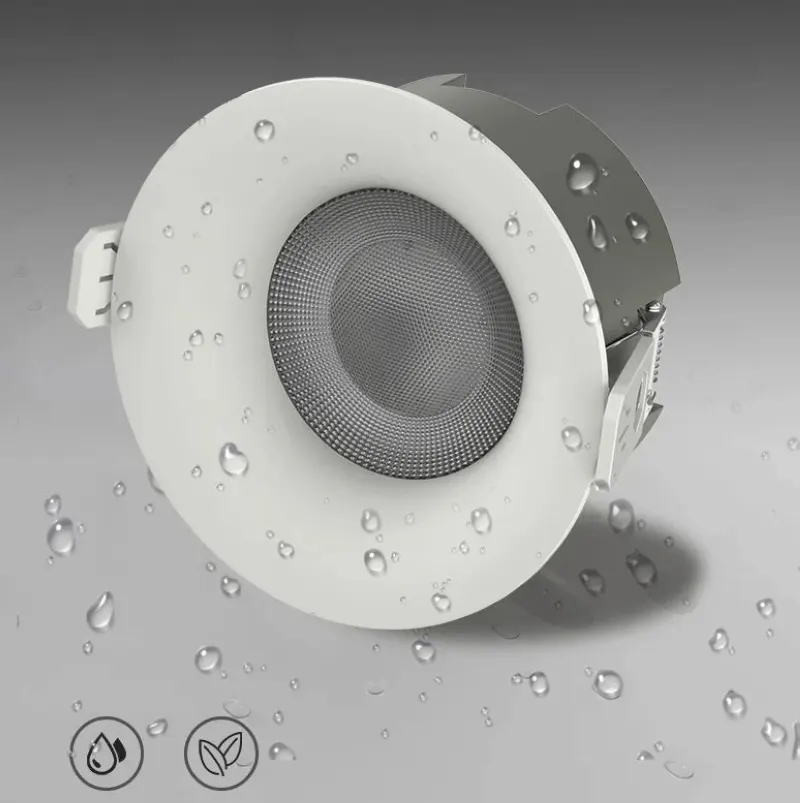 Anti-Glare Recessed Aluminum COB LED Downlight 12-35W IP65