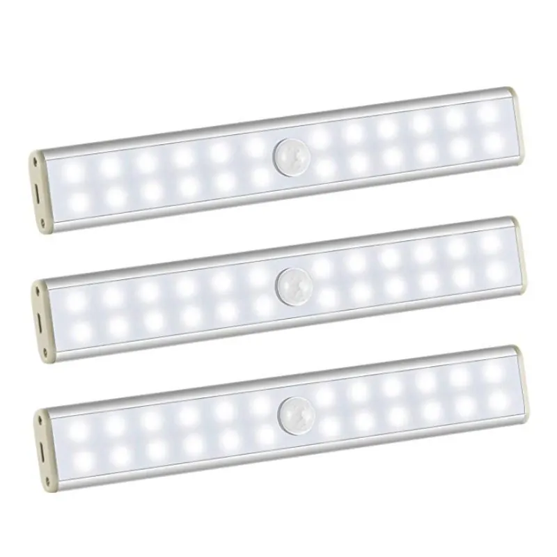 Motion-Sensor Rechargeable Aluminum LED Cabinet Light product sample