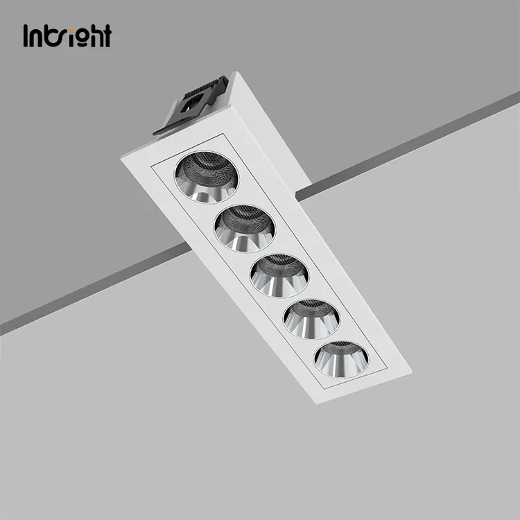 Recessed Aluminum LED Downlight 2-30W