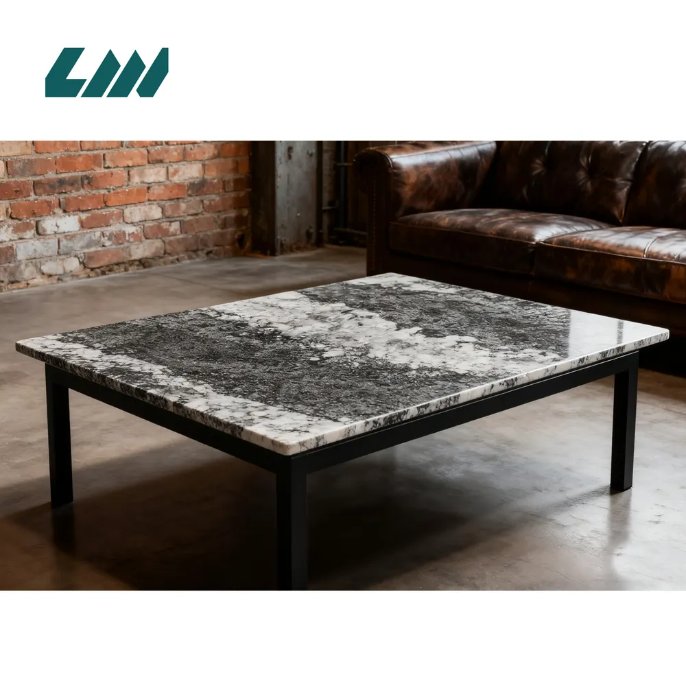 Black Engineered Quartz Slab 3200x1600mm
