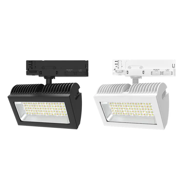 Adjustable Recessed Aluminum COB LED Track Spotlight 20-50W