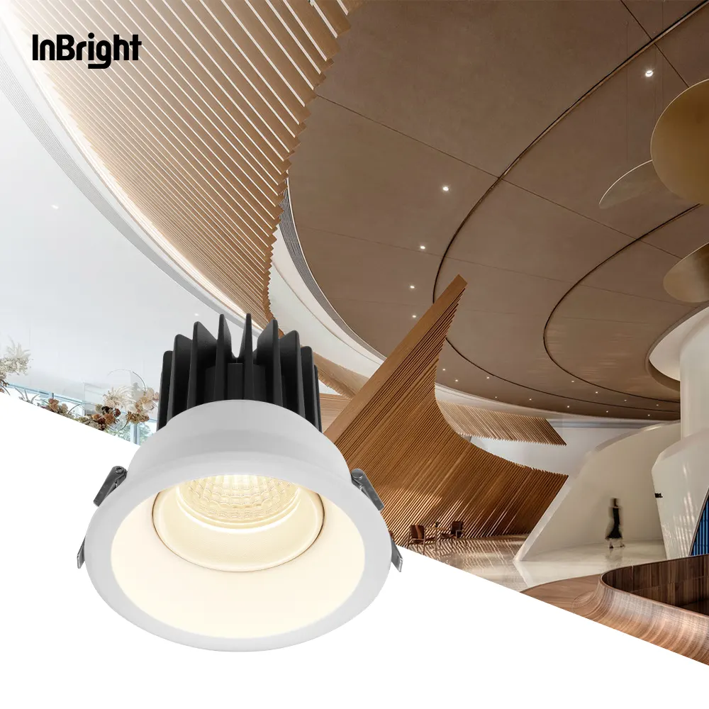 Dimmable Recessed COB LED Downlight 8-28W product sample