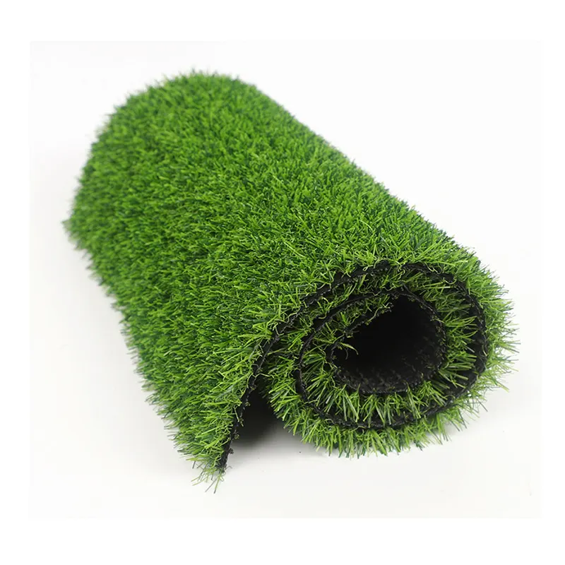 UV-Resistant Artificial Landscaping Grass 20-50mm Pile product sample