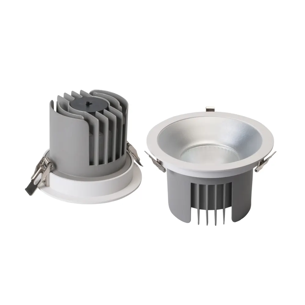 Anti-Glare Smart Dimmable DALI LED Downlight 9-50W 4in/6in/8in 2700-6000K