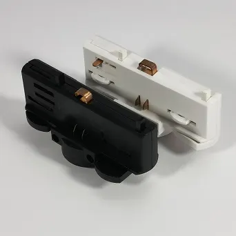 4-Wire 3-Circuit Track Adapter Black/White